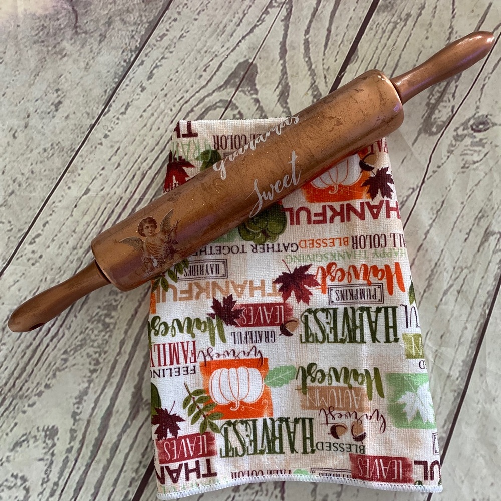Grandma sweet baking rolling pin